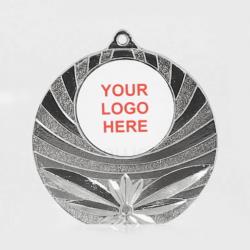 Astro Personalised Medal 50mm - Shiny Silver