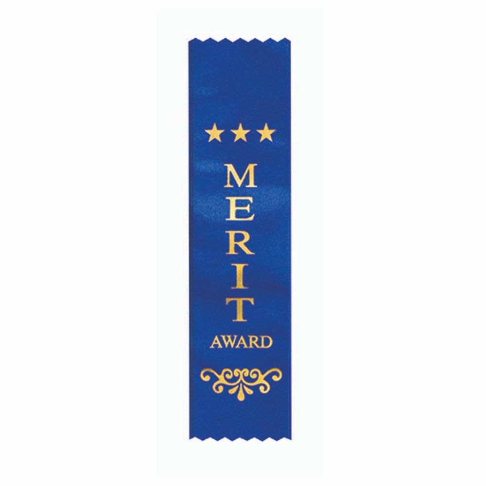 Merit Award Ribbon (25 Pack)