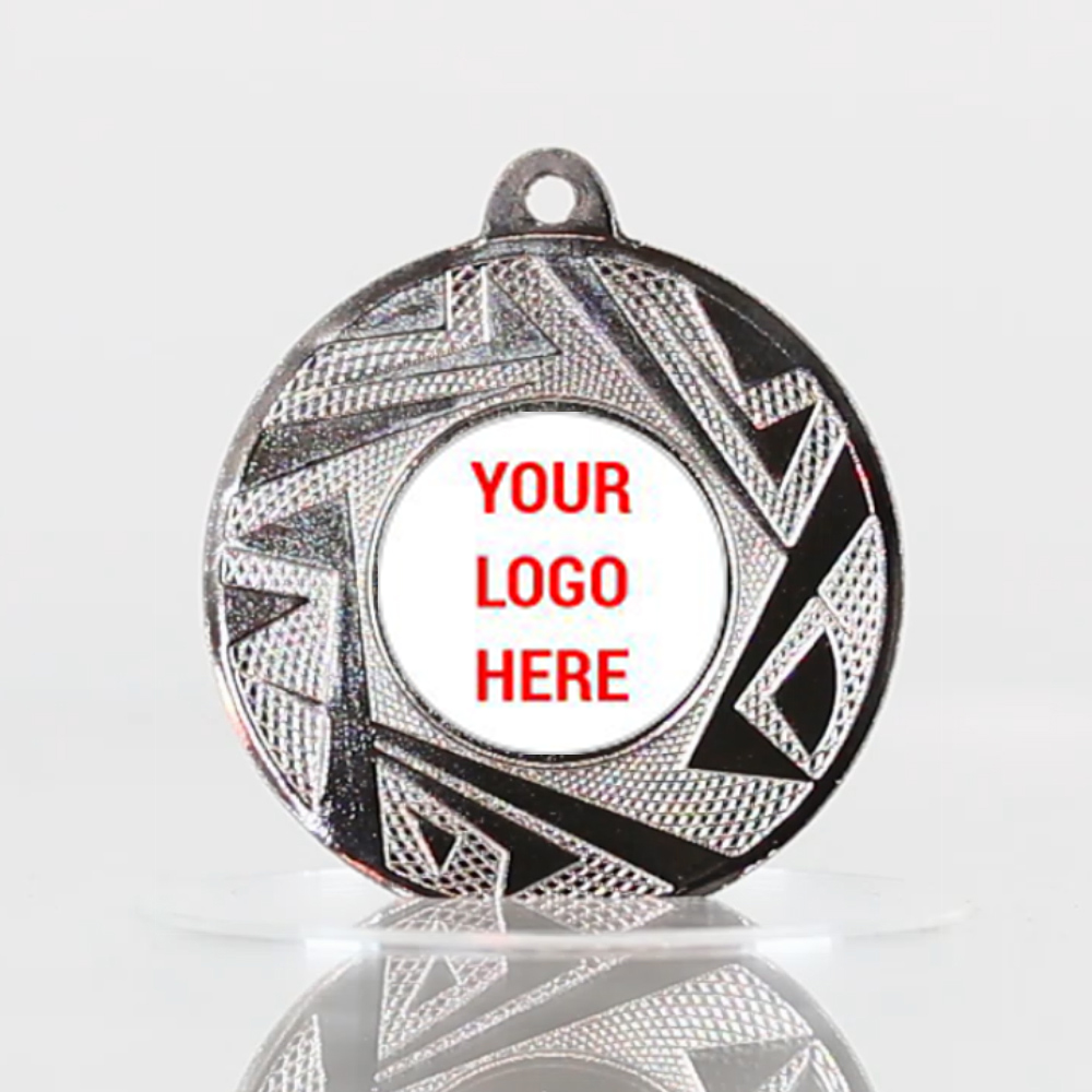 Amplify Personalised Medal 50mm - Silver