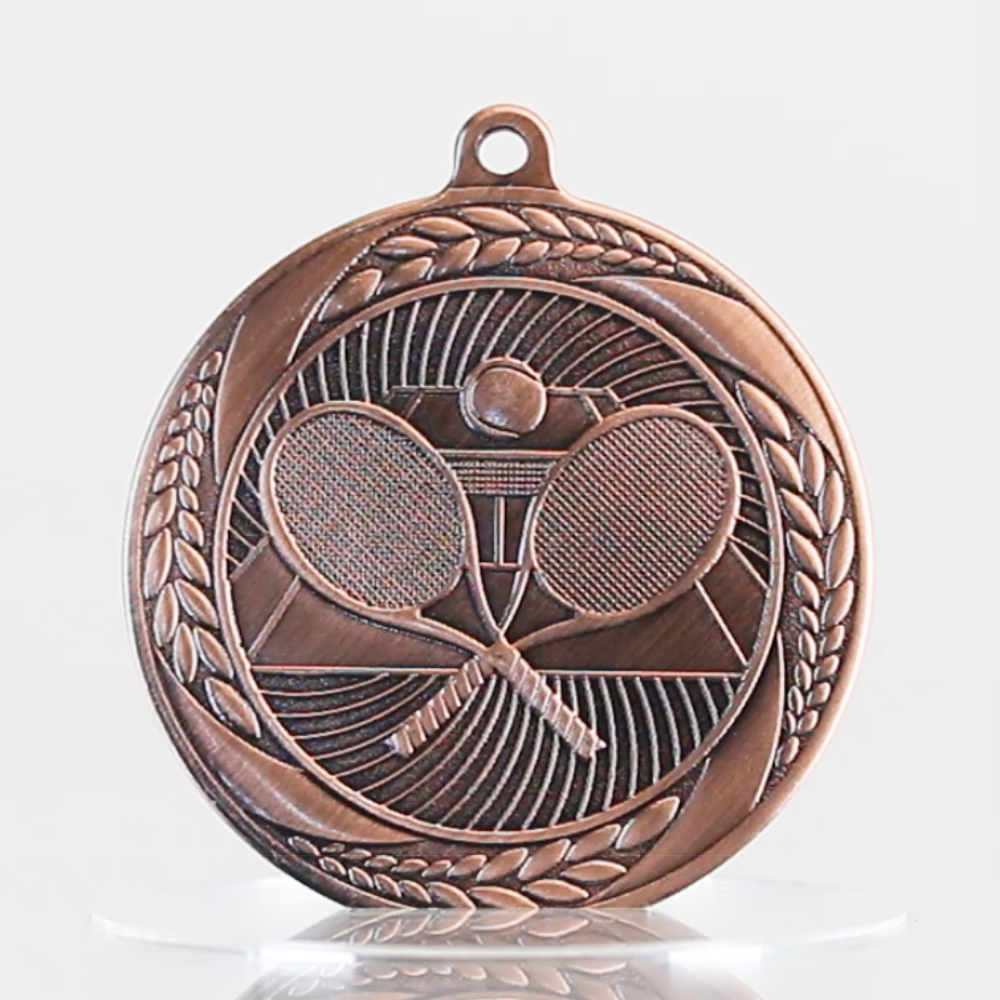Tennis Apollo Medal 55mm Bronze