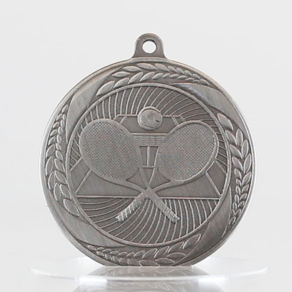 Tennis Apollo Medal 55mm Silver