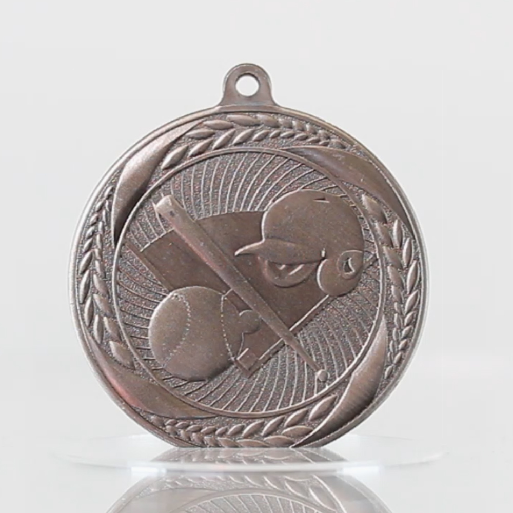 Baseball Apollo Medal 55mm Silver