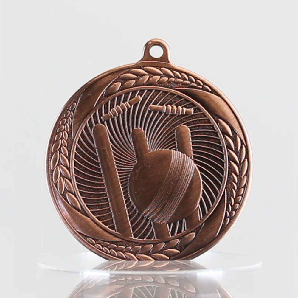 Cricket Apollo Medal 55mm Bronze