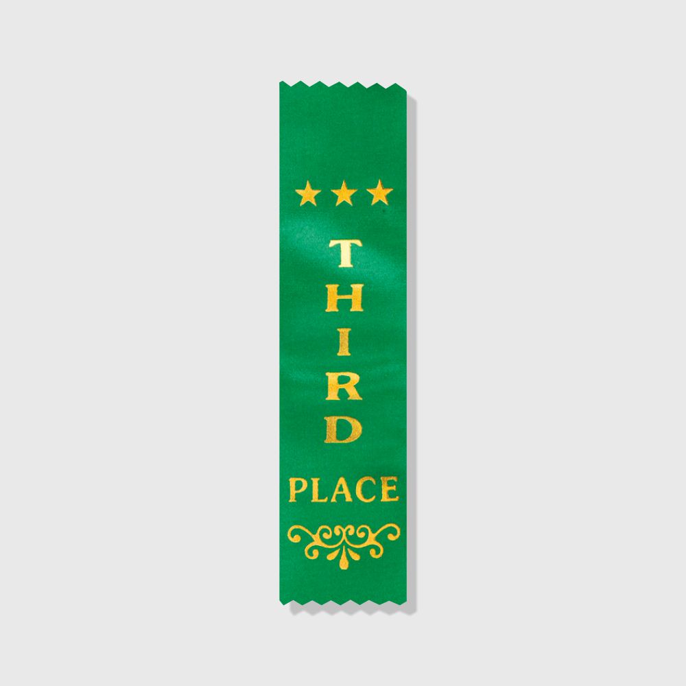 Third Place Ribbon (25 Pack)