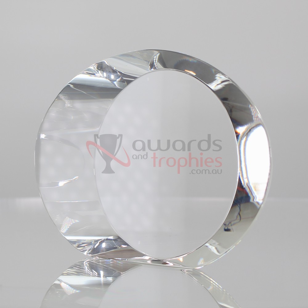 Infiniti Clear Crystal Oval 180mm