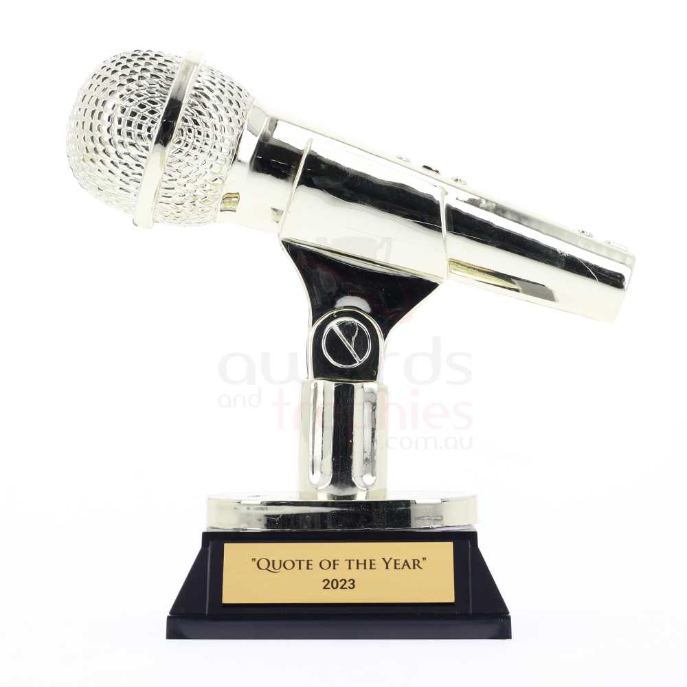 Microphone Figurine 150mm