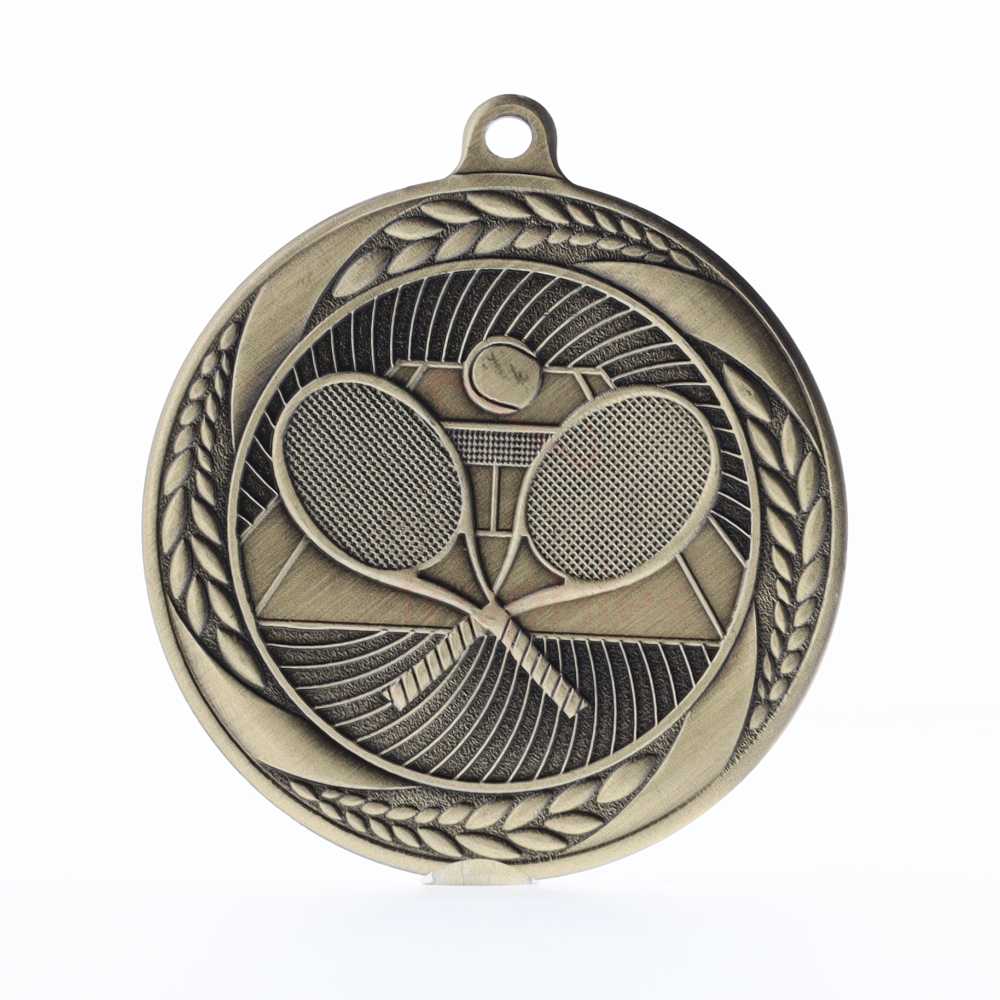 Tennis Apollo Medal 55mm Gold