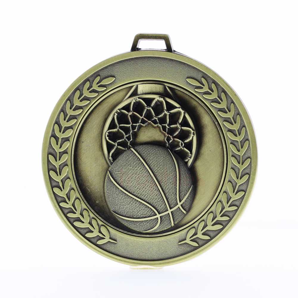 Heavyweight Basketball Medal 70mm Gold