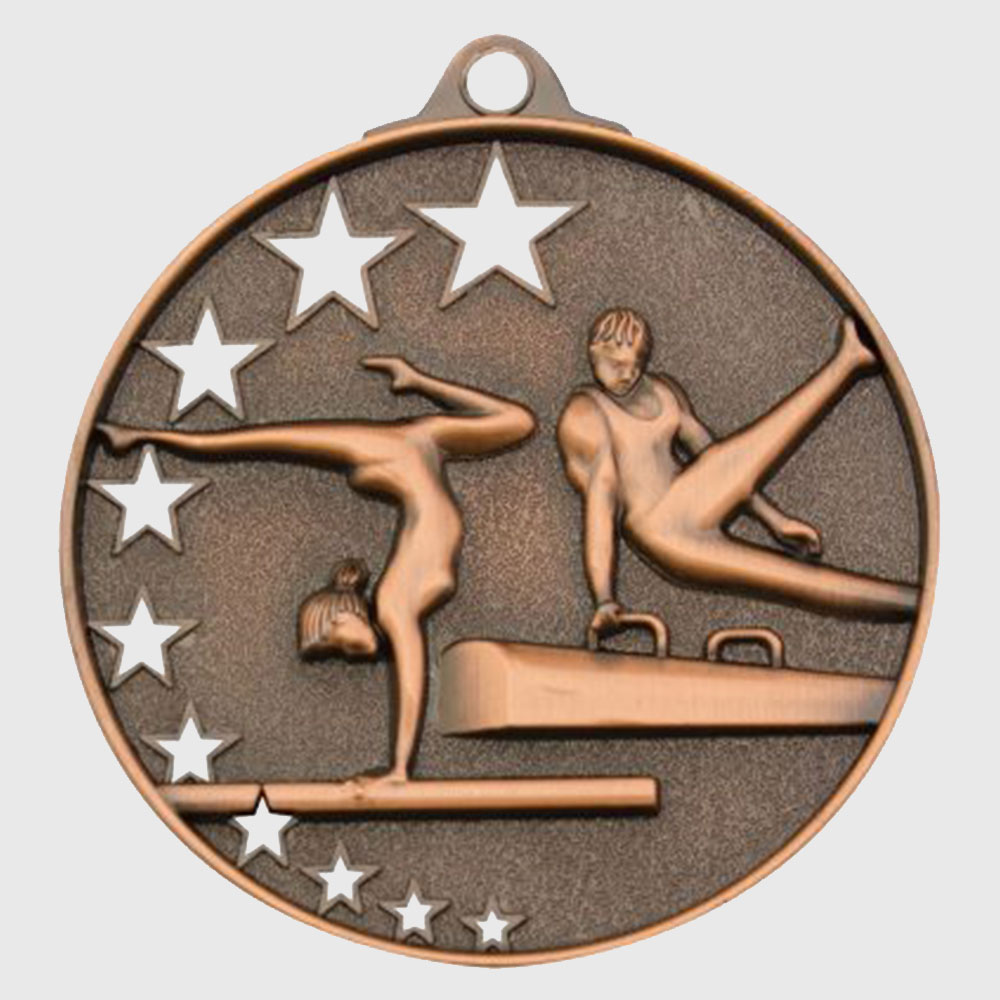 Star Gym Medal 52mm Bronze