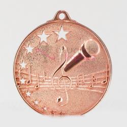 Star Music Medal 52mm Bronze