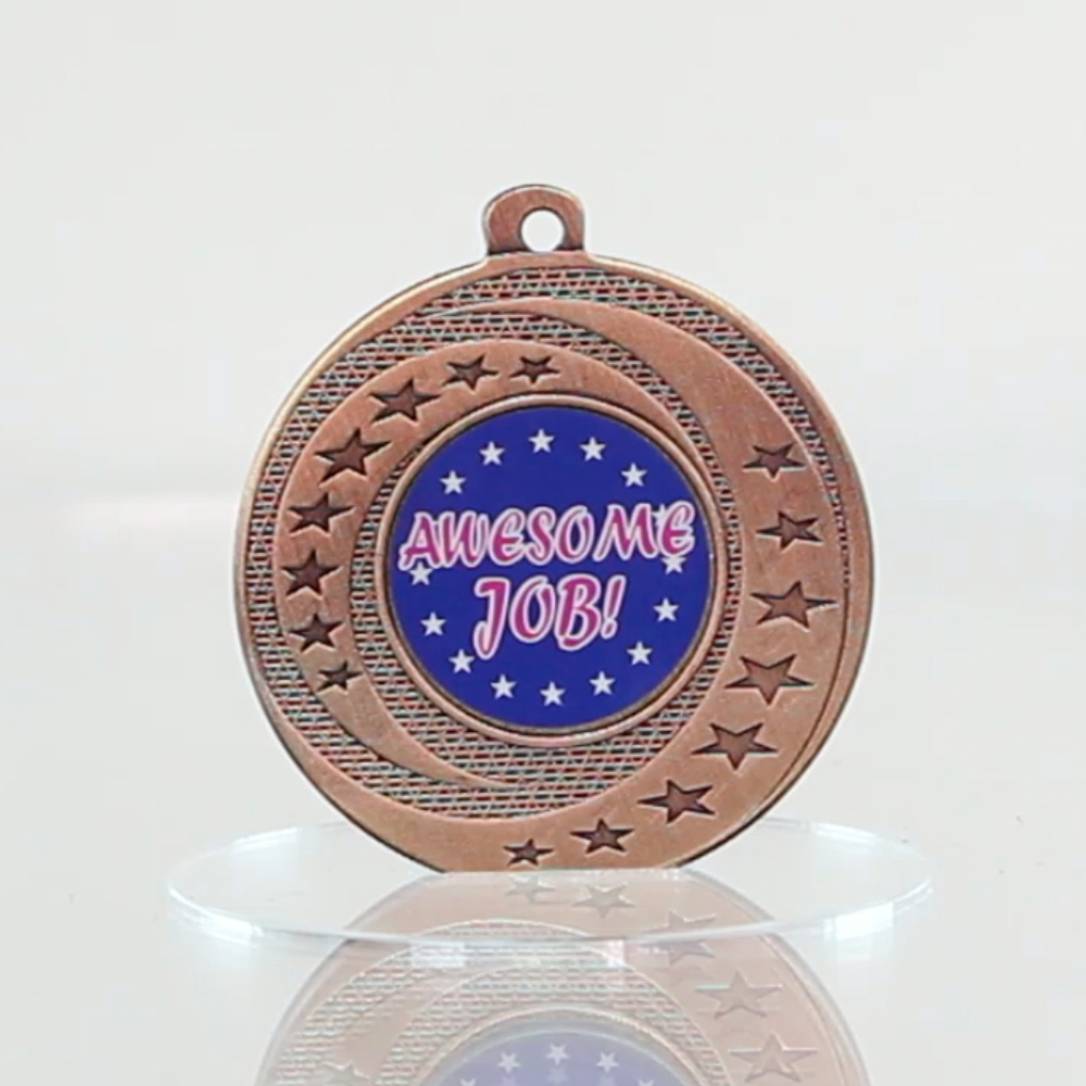 Wayfare Medal Awesome Job - Bronze 50mm