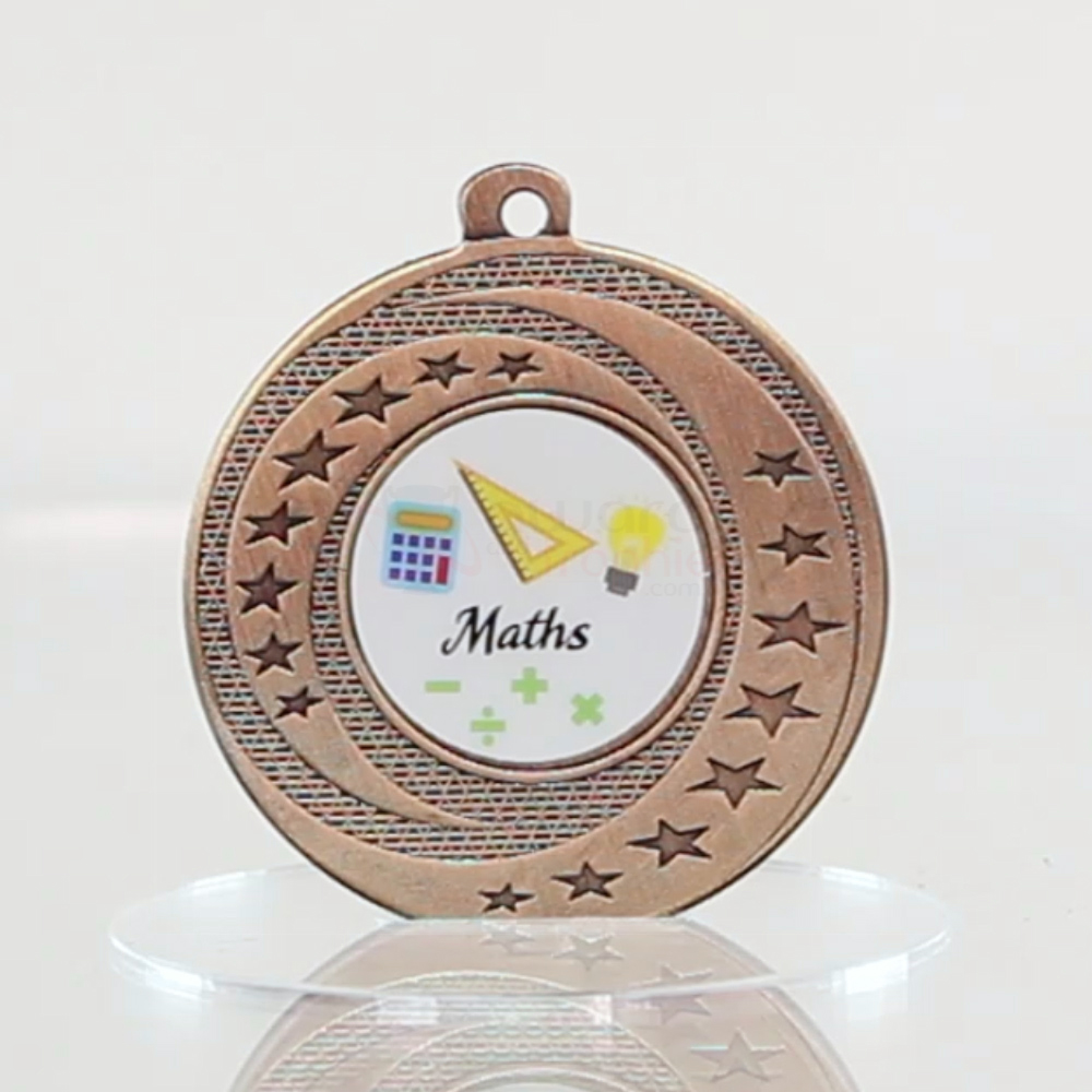 Wayfare Medal Maths - Bronze 50mm