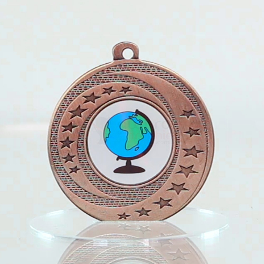 Wayfare Medal The Globe - Bronze 50mm
