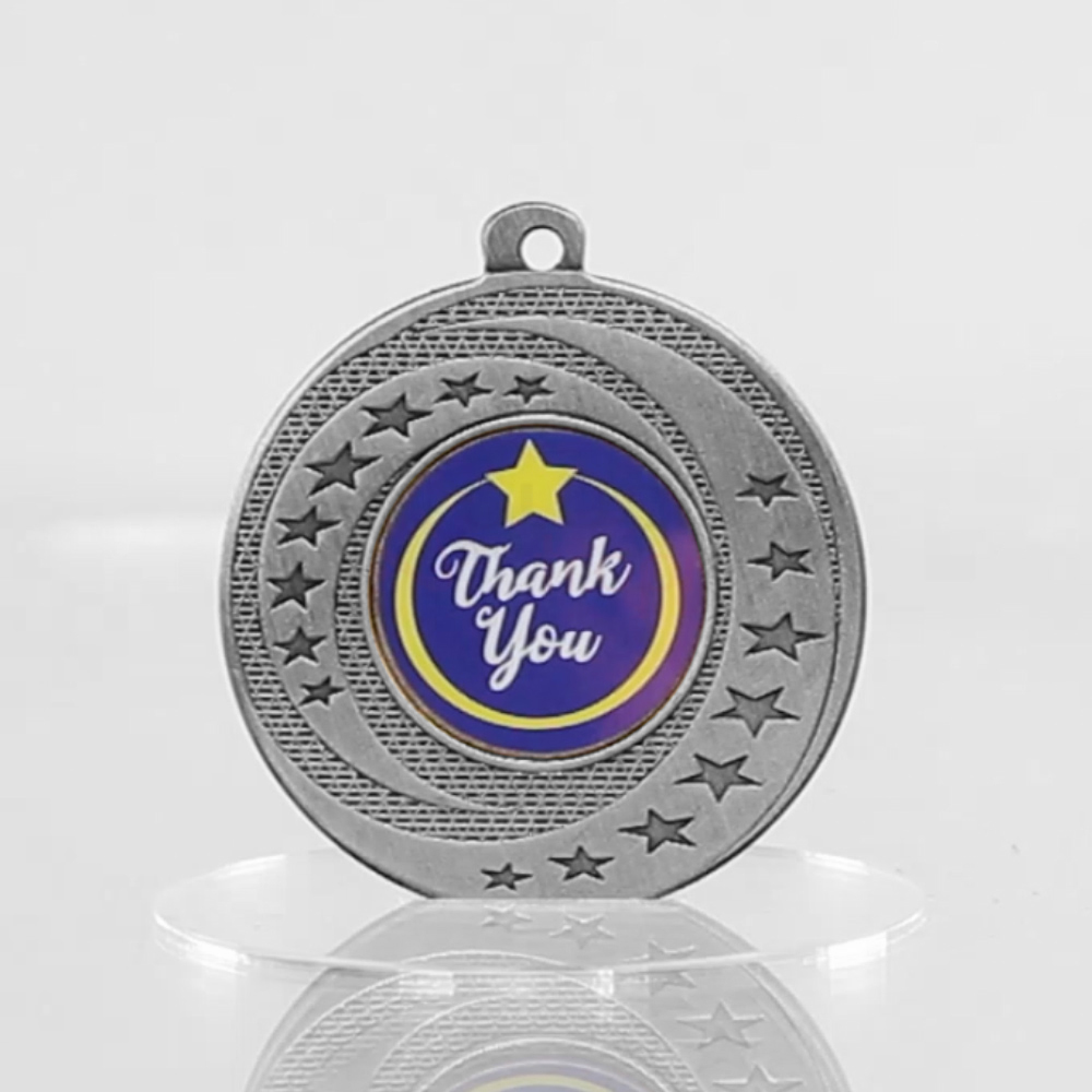 Wayfare Medal Thank You - Silver 50mm