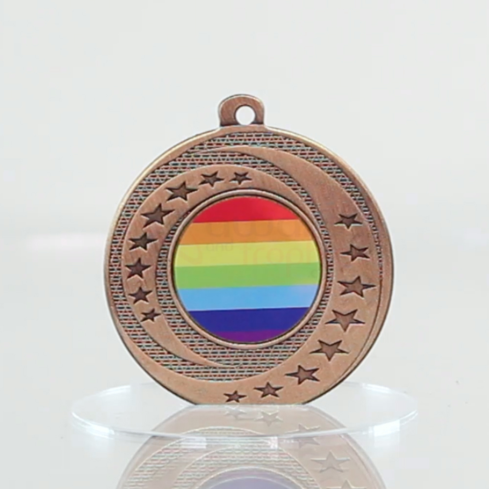 Wayfare Medal Rainbow - Bronze 50mm