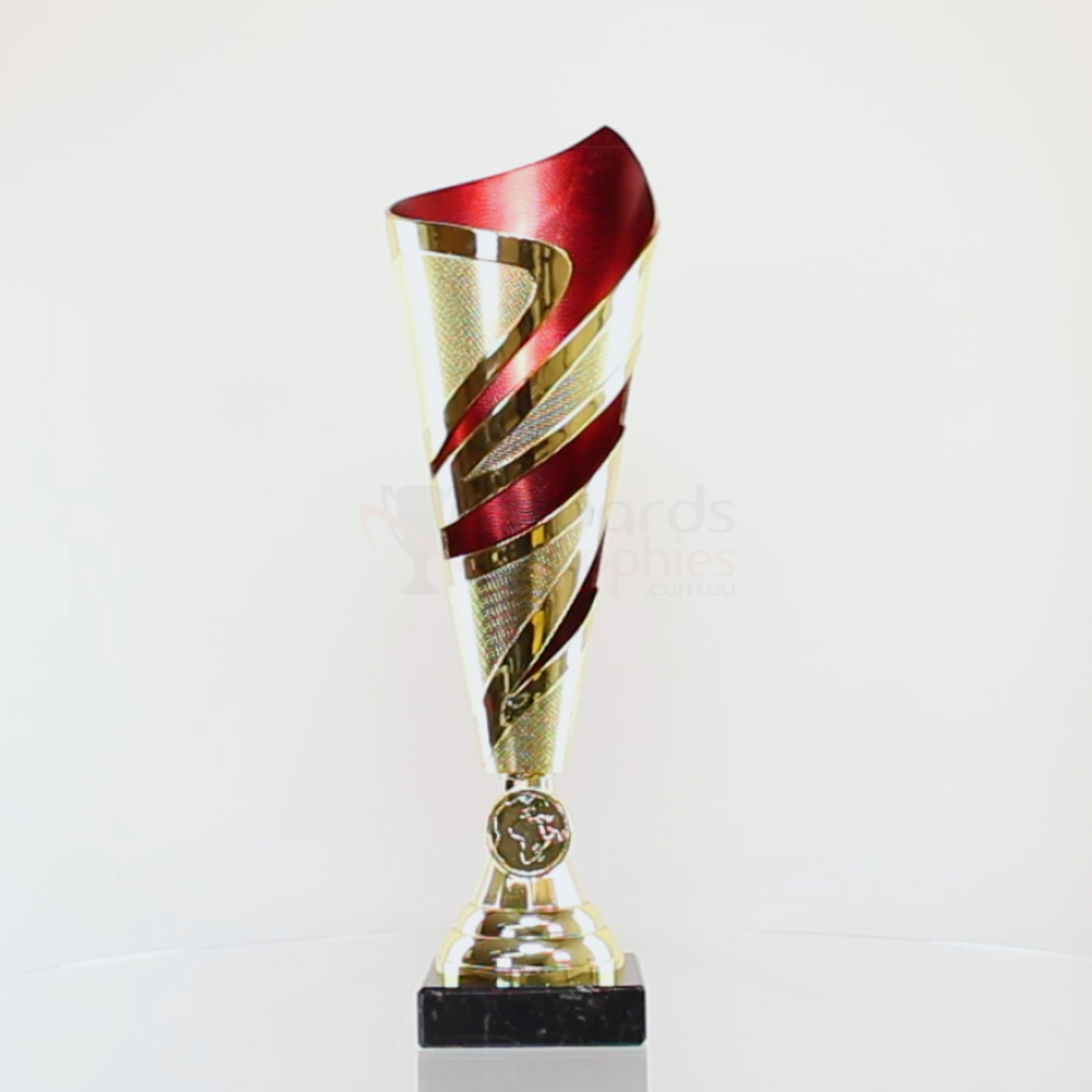 Cyclone Cup Gold / Red 330mm