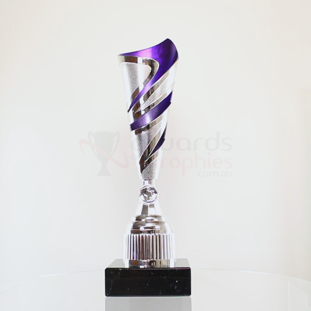 Cyclone Cup Silver / Purple 370mm