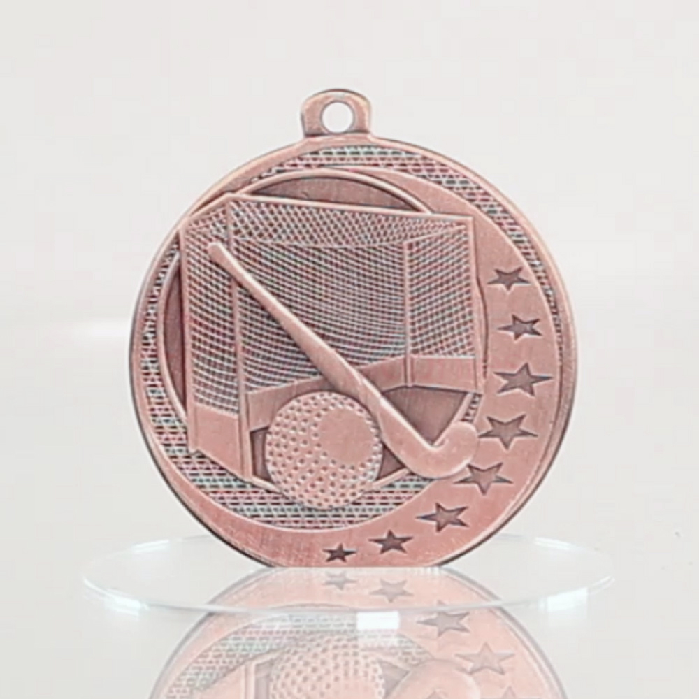 Hockey Wayfare Medal Bronze 50mm
