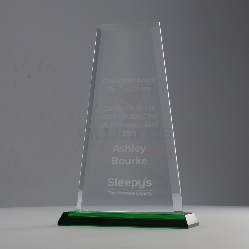 Glass Green Guardian Award 260mm