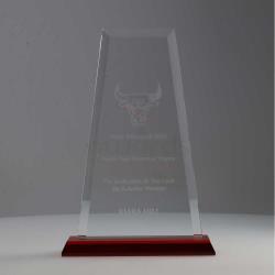 Glass Red Guardian Award 230mm