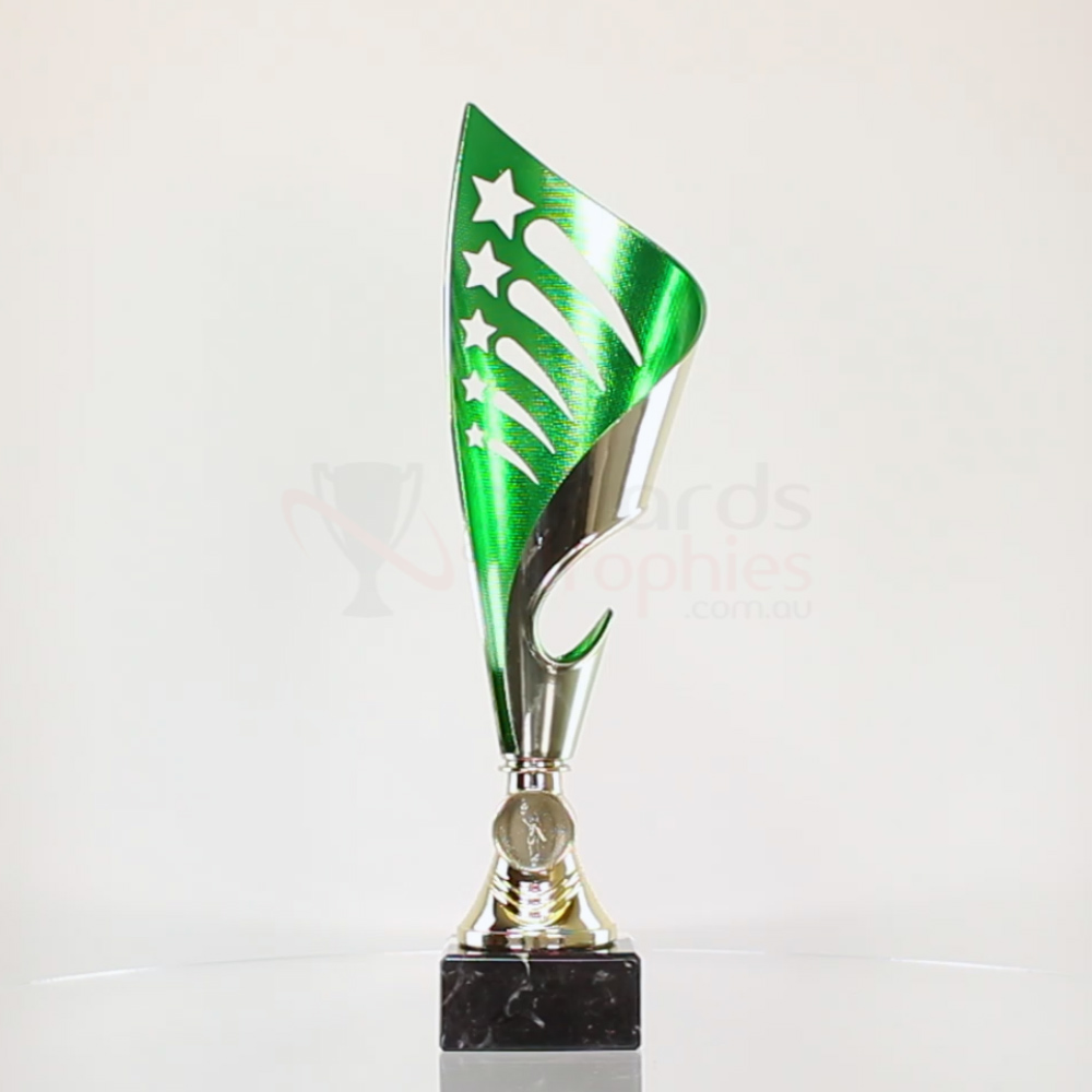 Olympia Cup - Gold/Green 315mm