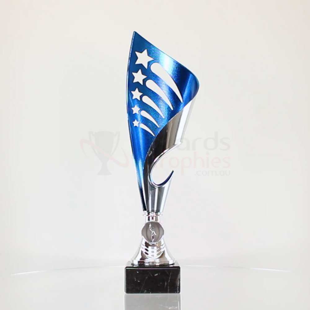 Olympia Cup - Silver/Blue 305mm