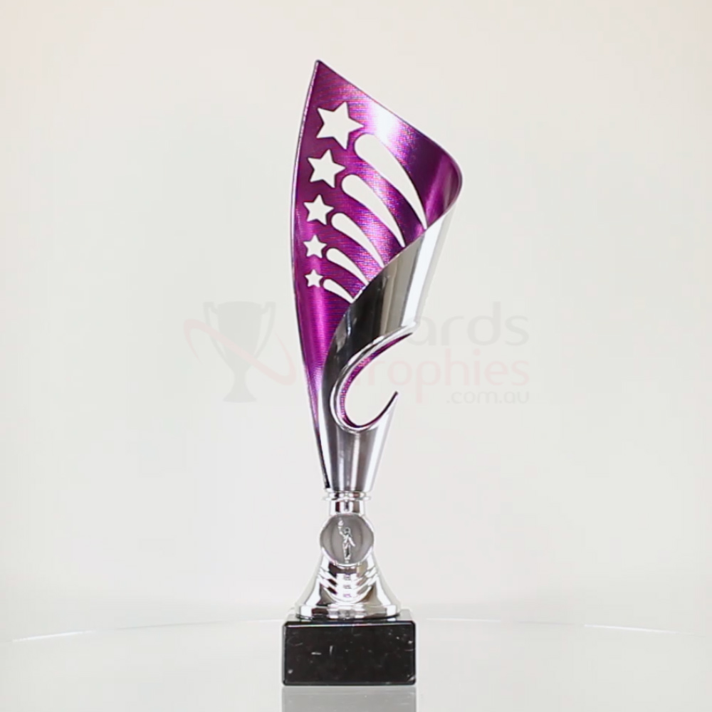 Olympia Cup - Silver/Purple 335mm