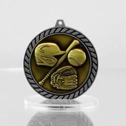Venture Baseball Medal Silver 60mm