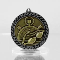Venture Swimming Medal Silver 60mm