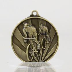Sunrise Cycling Medal 50mm Gold