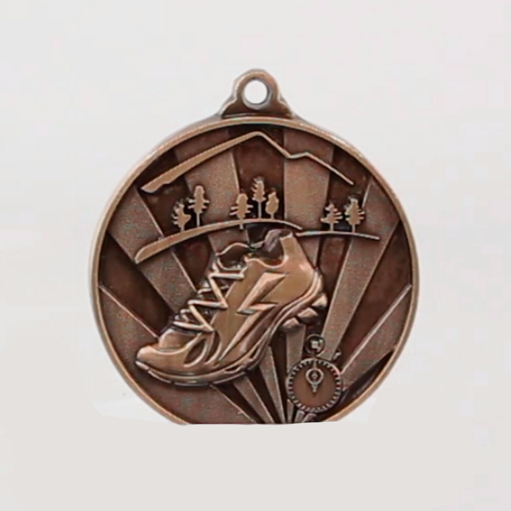 Sunrise Cross Country Medal 50mm Bronze