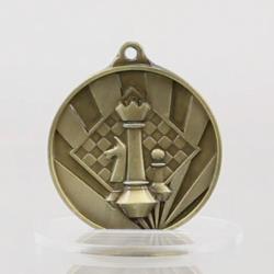 Sunrise Chess Medal 50mm Gold