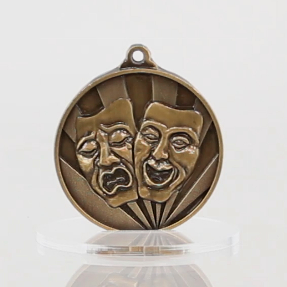 Sunrise Drama Medal 50mm Bronze