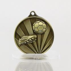 Sunrise Soccer Medal 50mm Gold