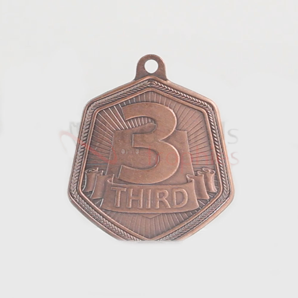 3rd Place Falcon Medal 65mm