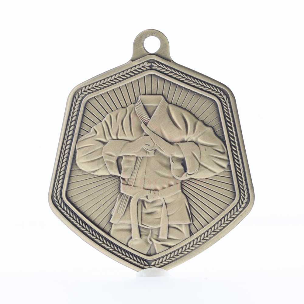 Martial Arts Falcon Medal Gold 65mm