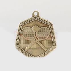 Tennis Falcon Medal Gold 65mm