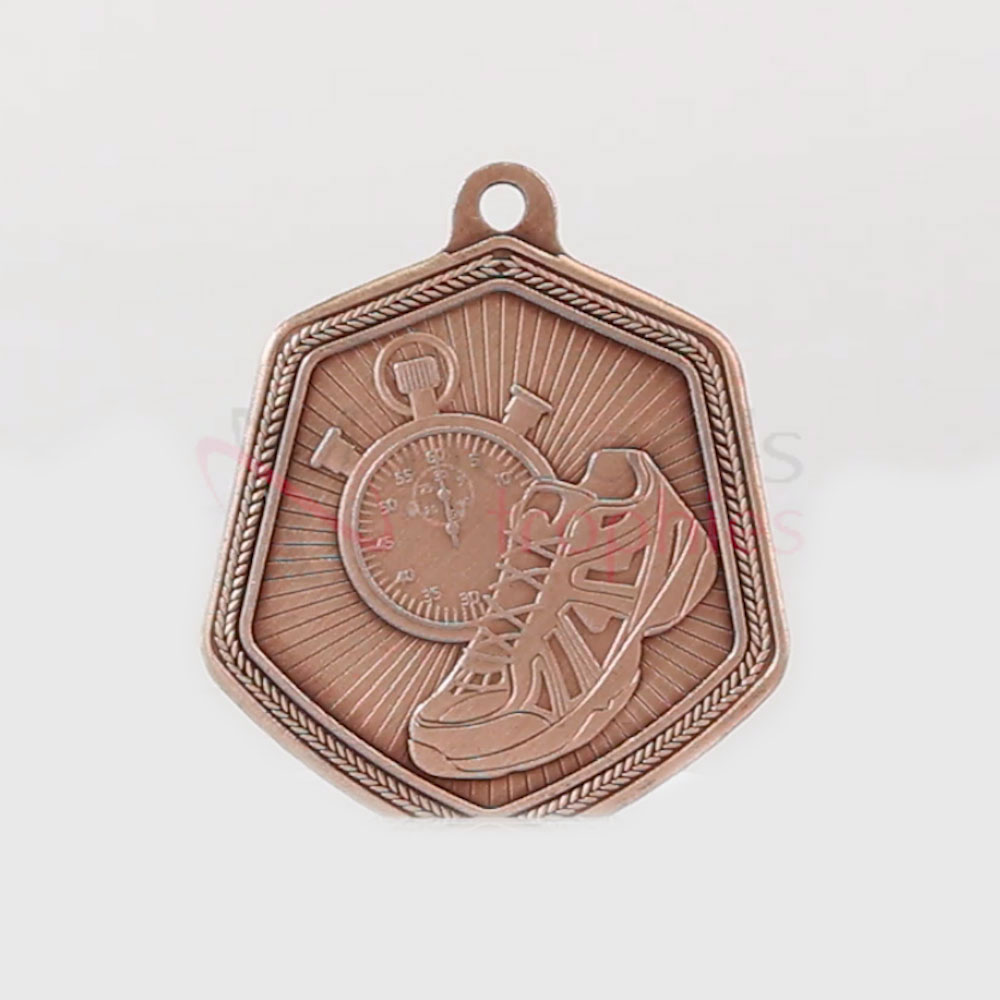 Athletics Falcon Medal Bronze 65mm