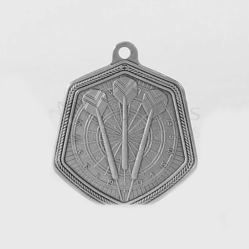 Darts Falcon Medal Silver 65mm