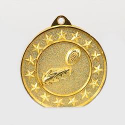 AFL Starry Medal Gold 50mm