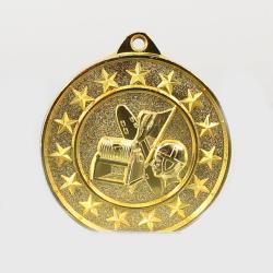 Surf Lifesaving Starry Medal Gold 50mm