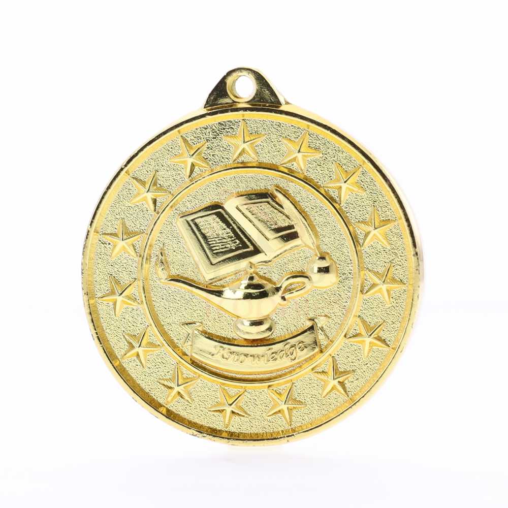 Knowledge Starry Medal Gold 50mm