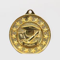 Graduate Starry Medal Gold 50mm
