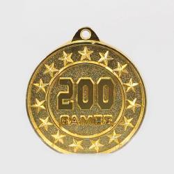200 Games Starry Medal Gold 50mm