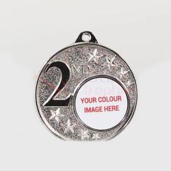2nd Place Logo Starry Medal 50mm