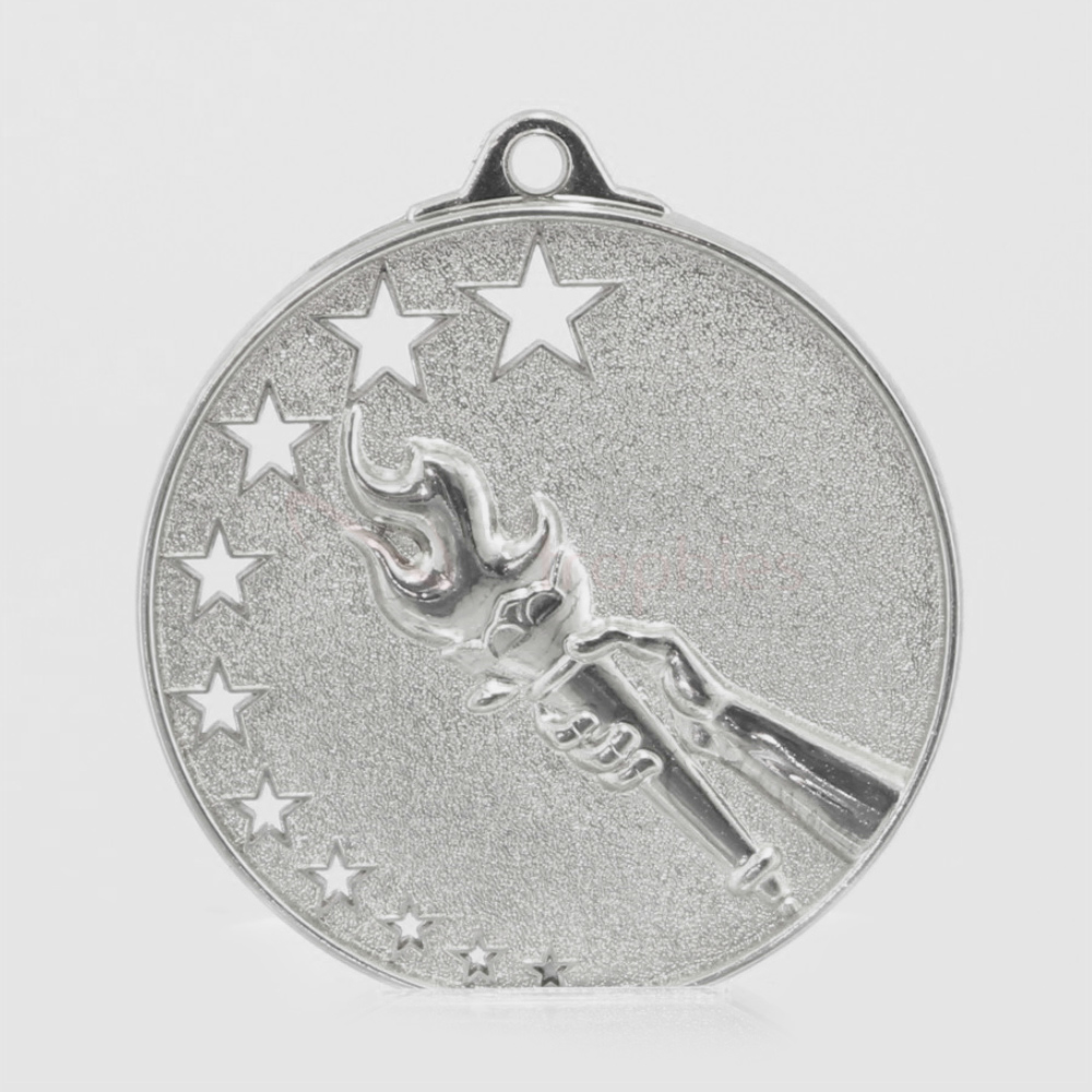 Star Victory Medal 52mm Silver