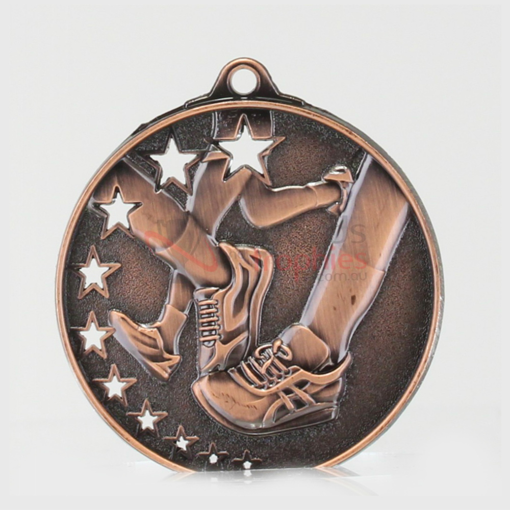 Star Track Medal 52mm Bronze