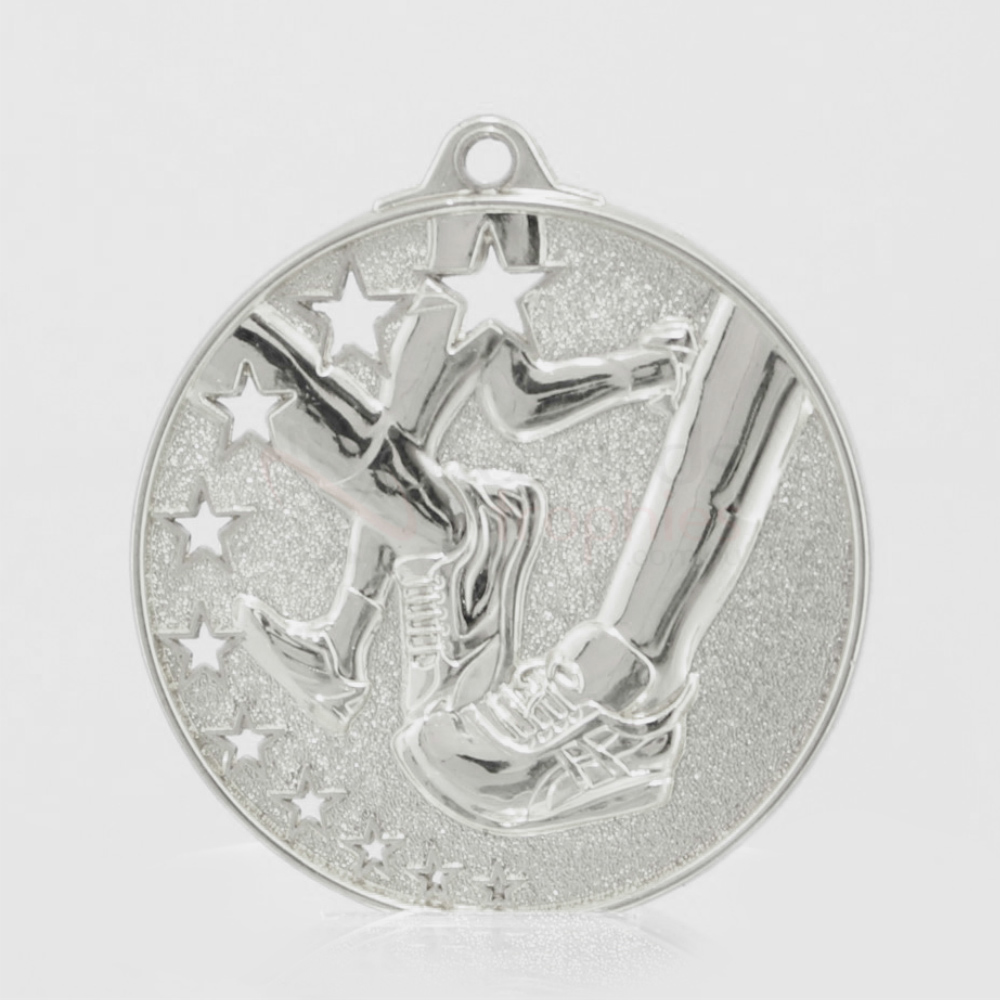 Star Track Medal 52mm Silver