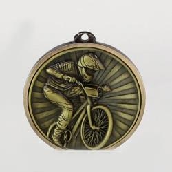 Triumph BMX Medal 55mm Gold