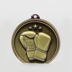 Triumph Boxing Medal 55mm Gold